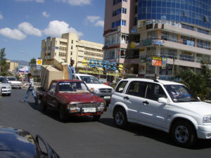 Ulica w Addis Abebie