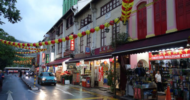 Dzielnica Chinatown w Singapurze